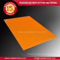 Printable acrylic reflective sheeting material